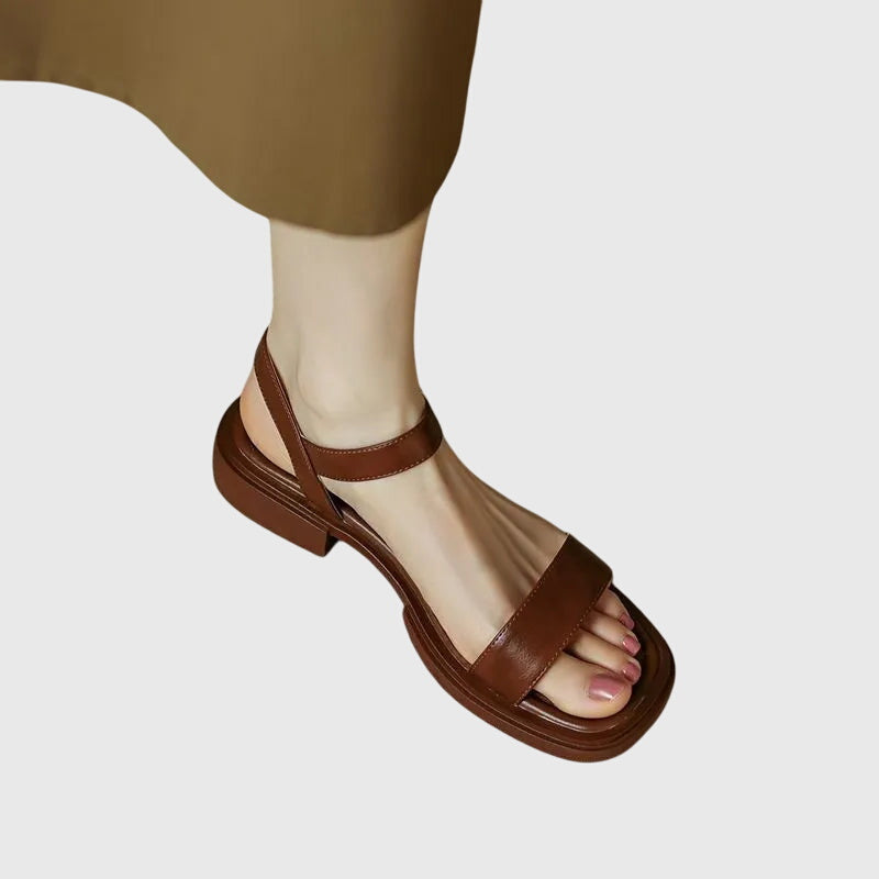 Dolores | Sandalias ortopédicas de piel