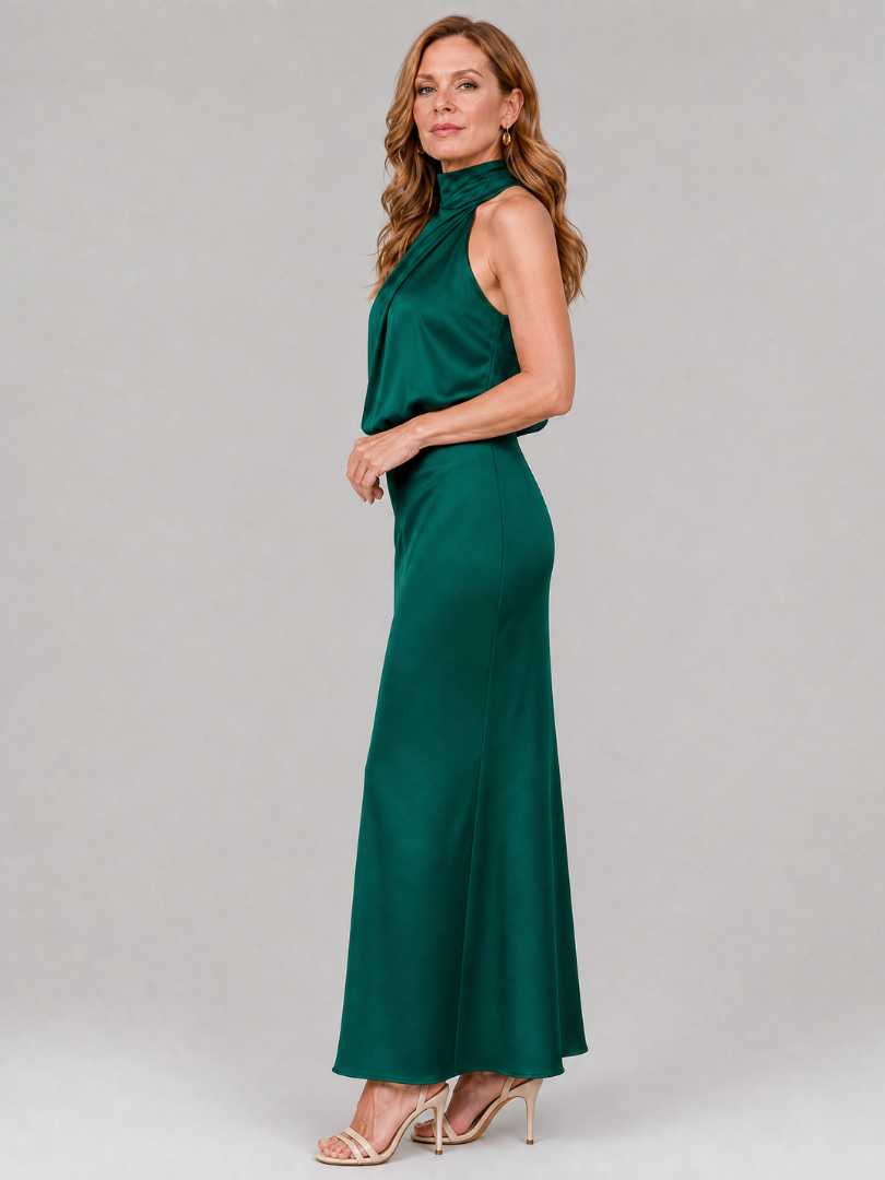 Alessandra | Vestido Midi Sin Mangas