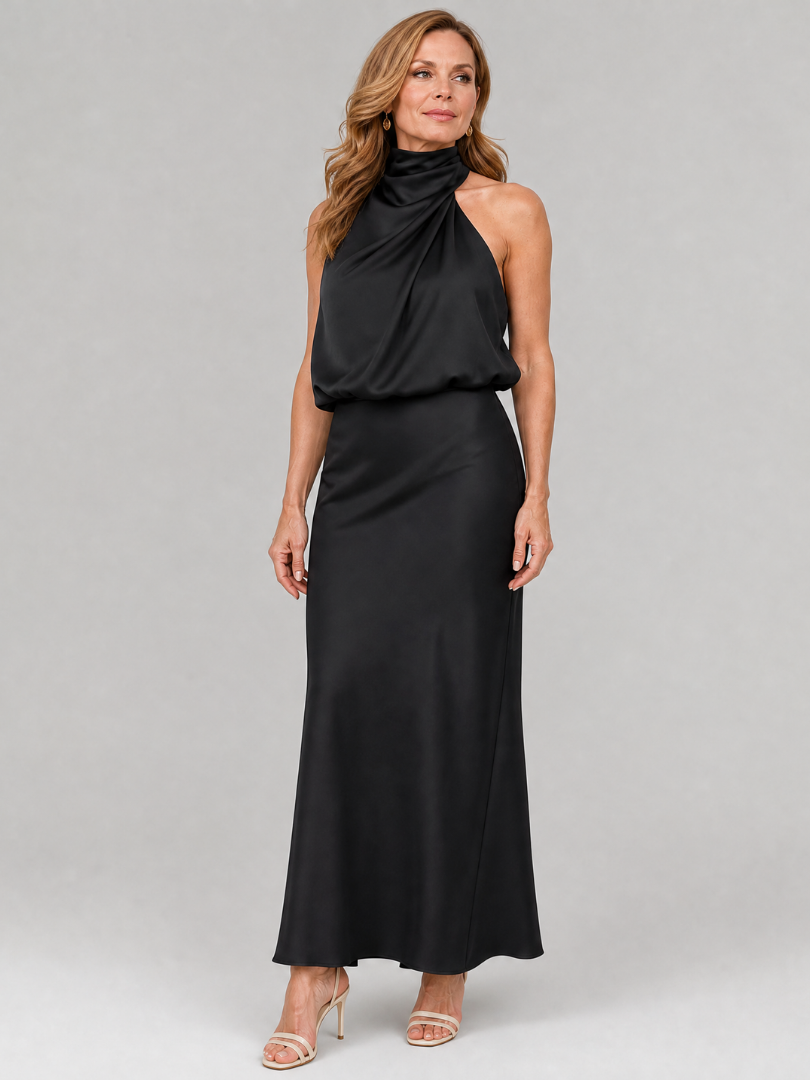 Alessandra | Vestido Midi Sin Mangas