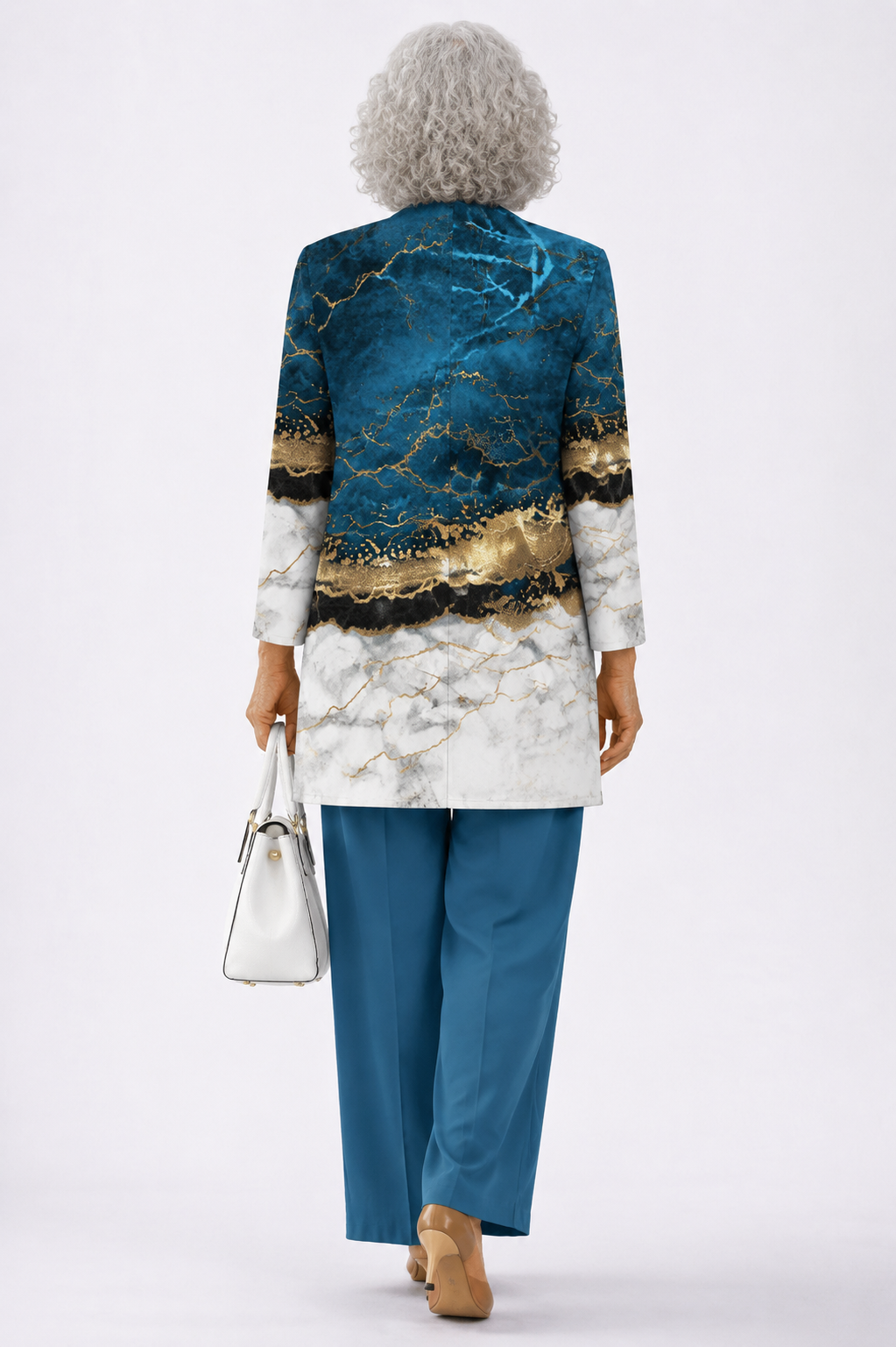 Ivet | Conjunto de Tres Piezas Teal