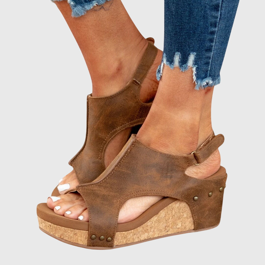 Julia | Sandalias ortopédicas de cuña