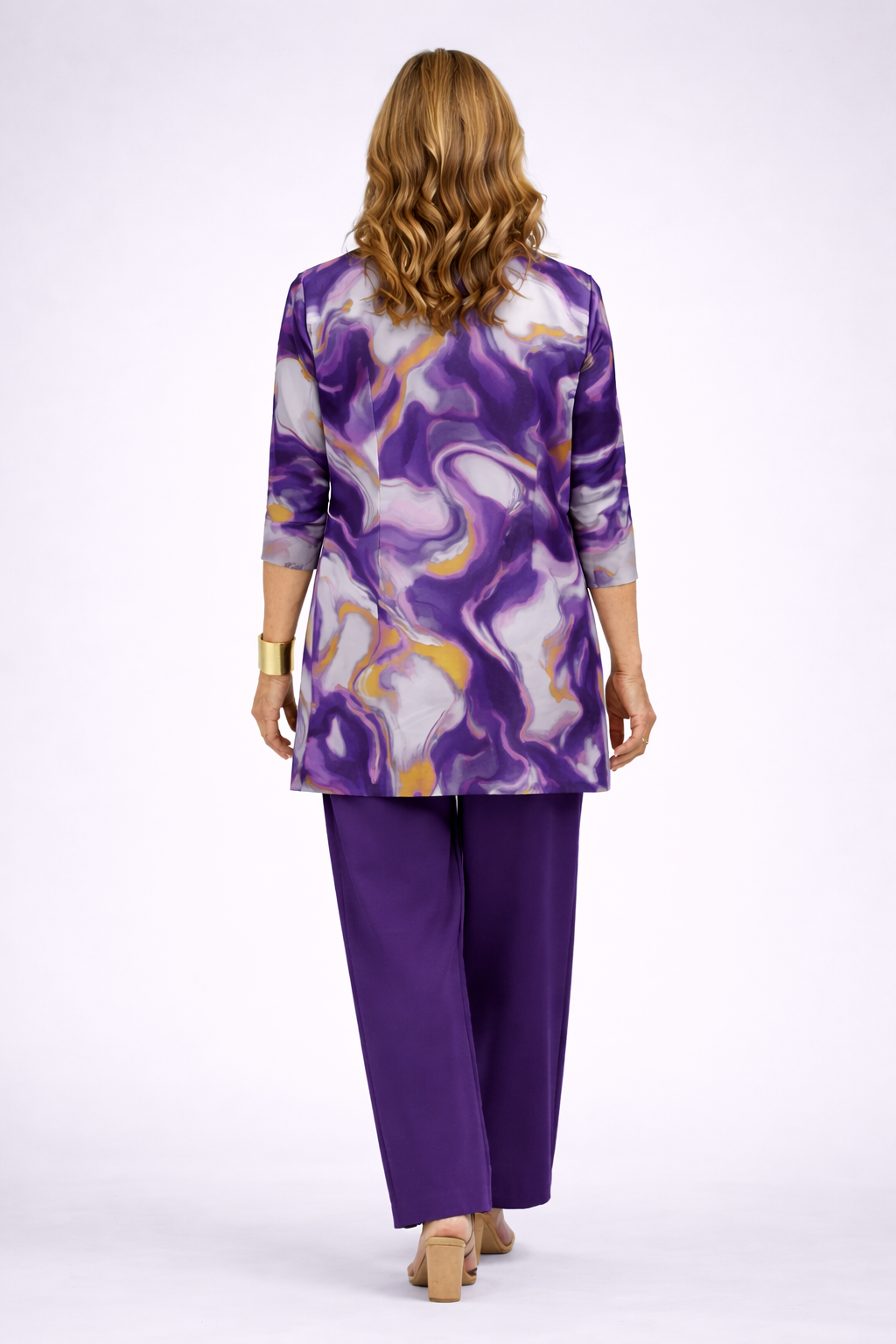 Cintia | Conjunto de Tres Piezas Lila