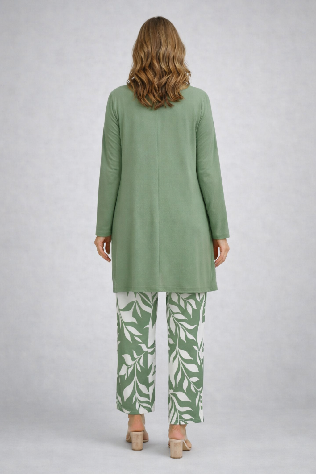 Florida | Conjunto Tres Piezas Verde Salvia