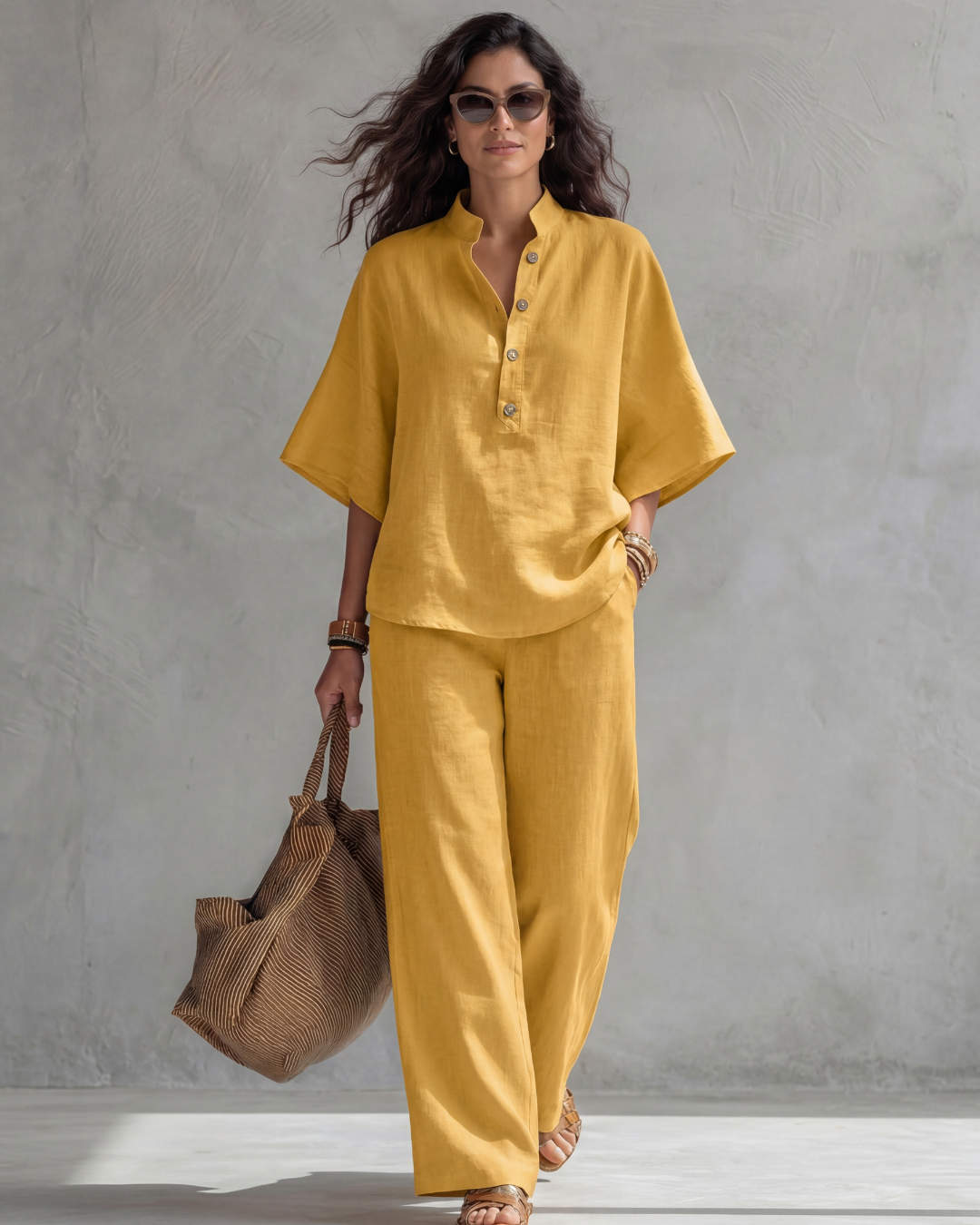 Antonina | Conjunto Elegante de Lino