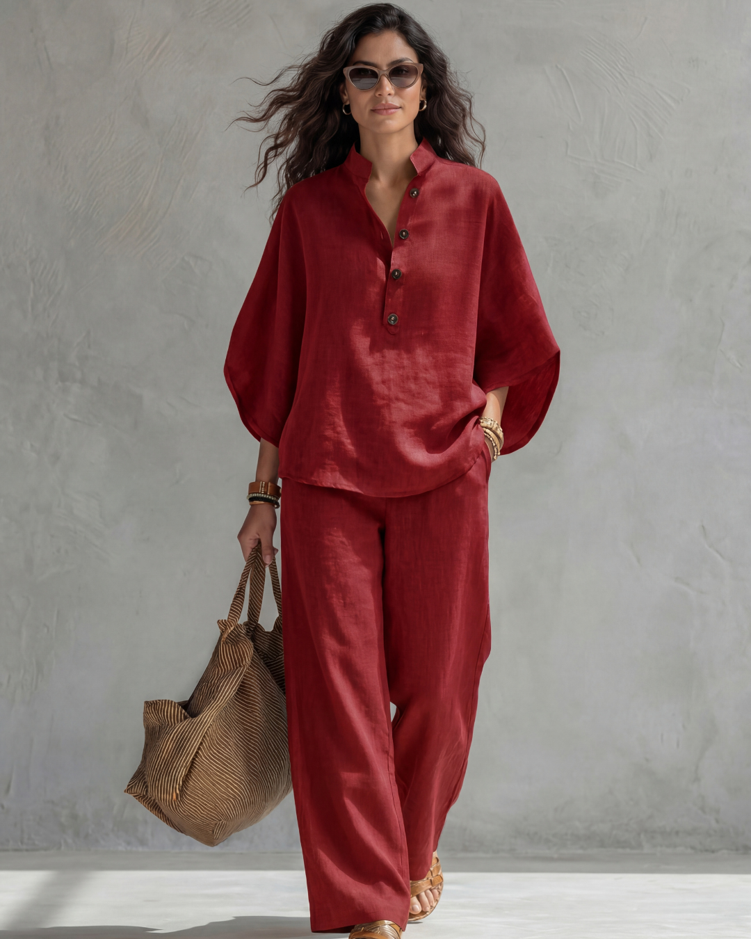 Antonina | Conjunto Elegante de Lino