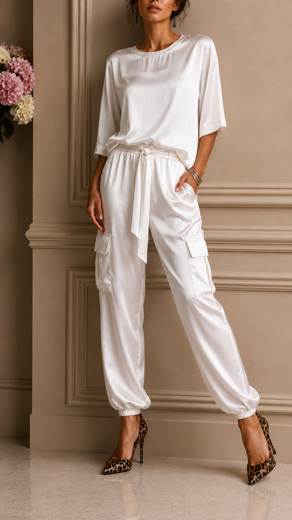Lurelle | Elegante conjunto de dos piezas con una caída fluida