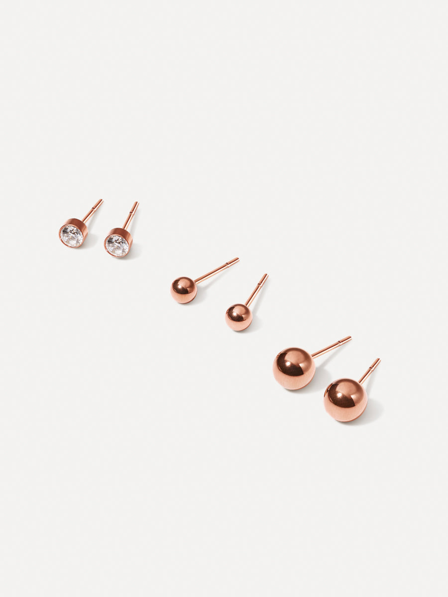 Bubble Earring Trio