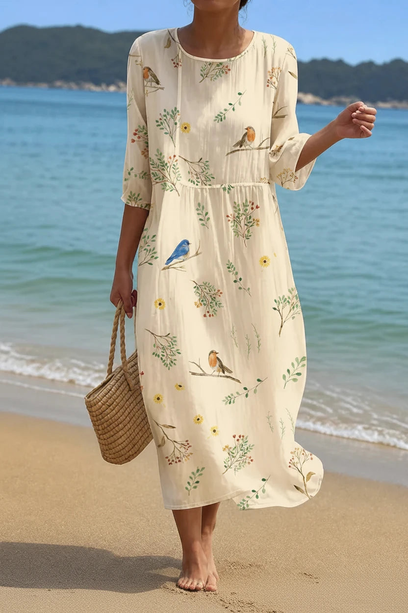 Aina | Vestido Casual Estampado Floral