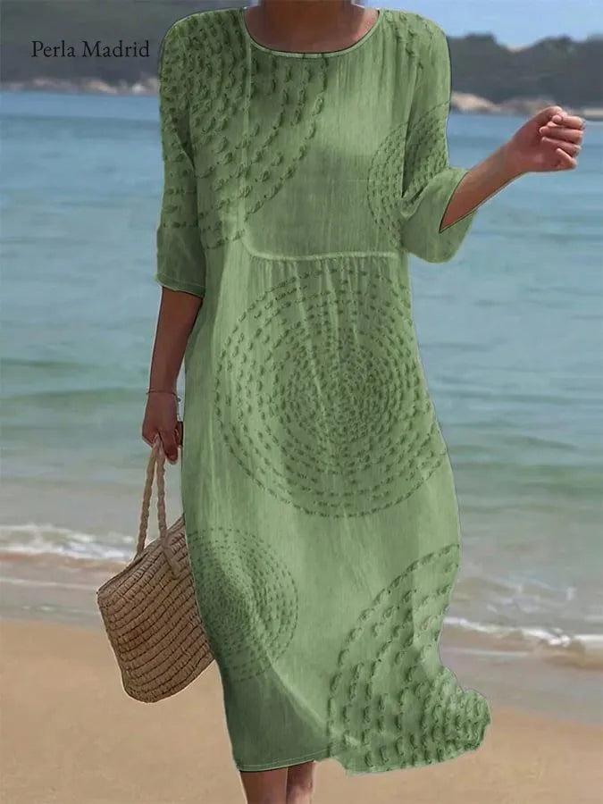 Arantza | Vestido Casual Bordado