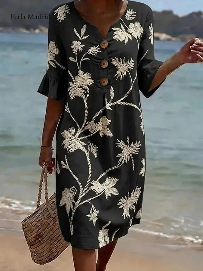 Arantzazu | Vestido Casual Estampado Floral