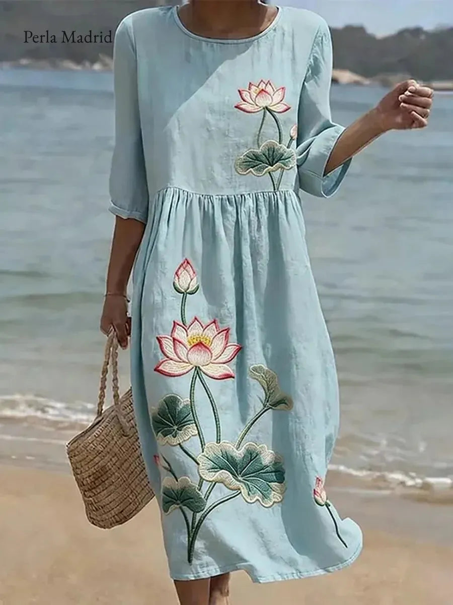 Amaya | Vestido Casual Estampado Floral