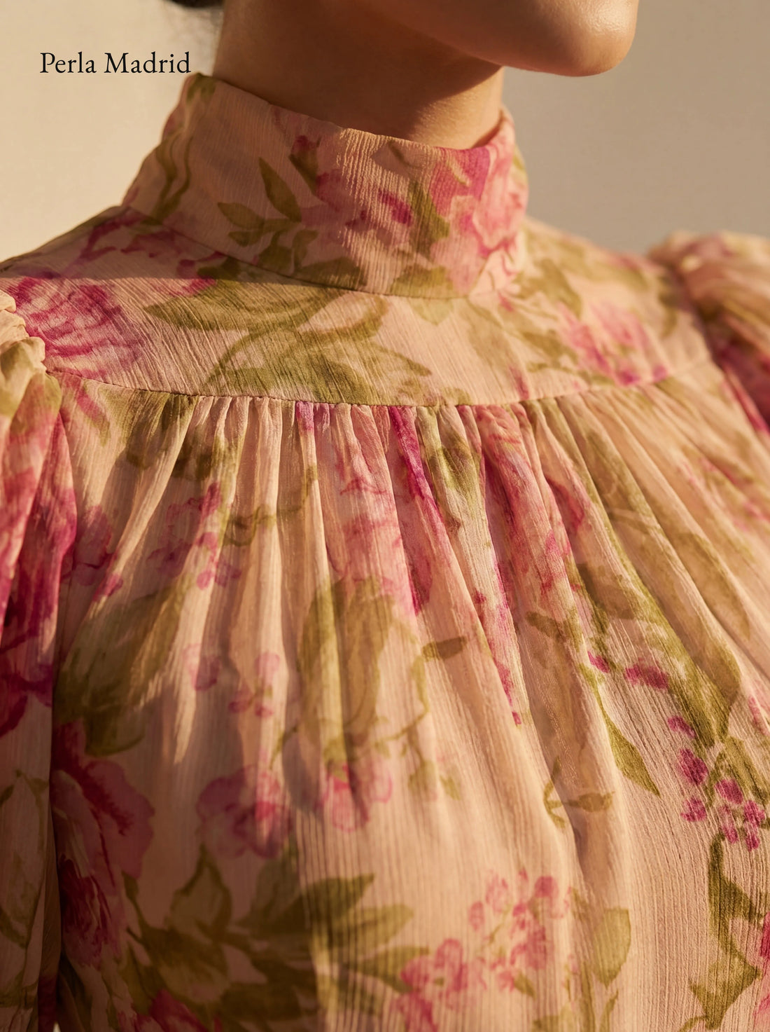 Enara | Vestido Largo Estampado Floral