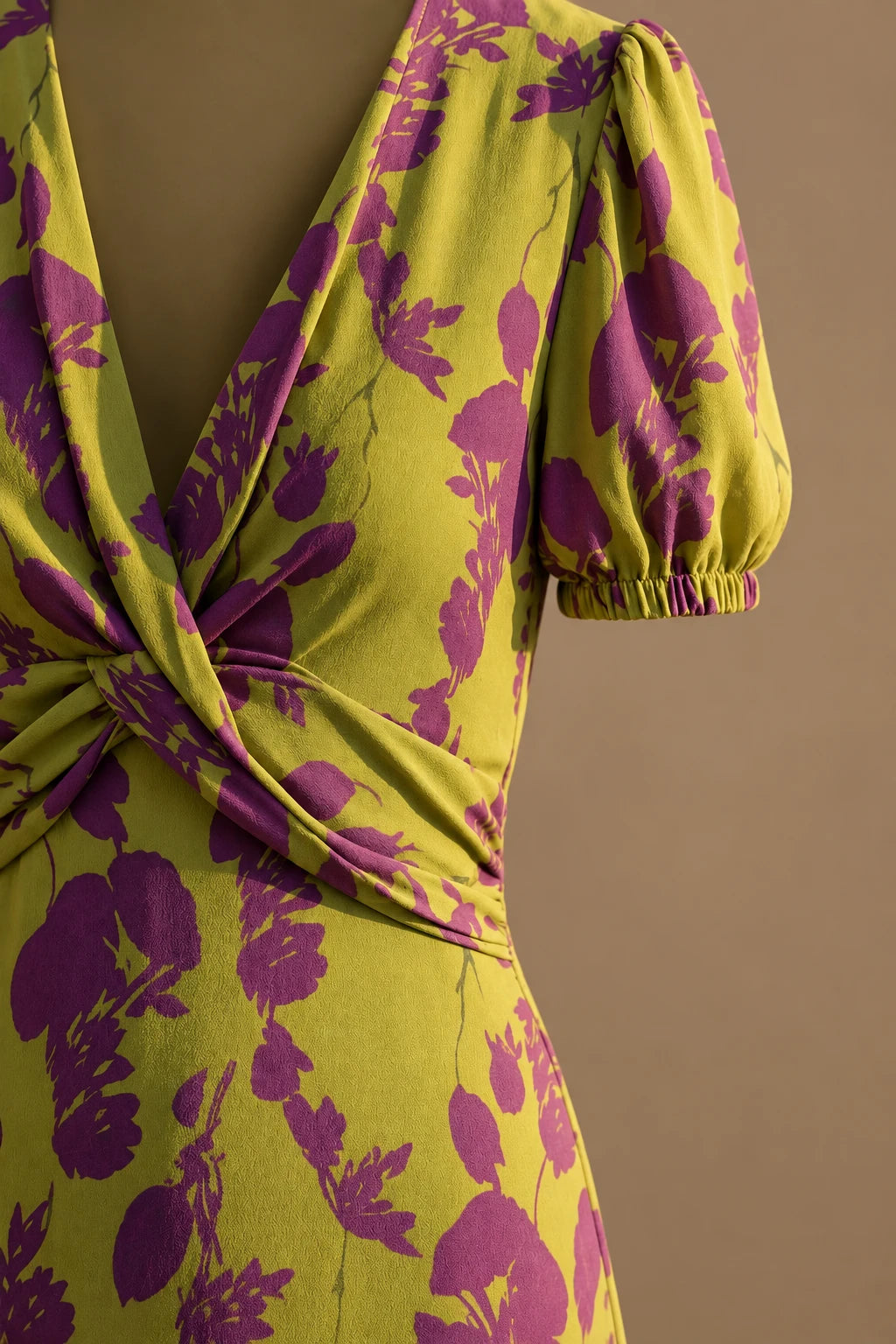 Aitziber | Vestido Largo Estampado Botánico