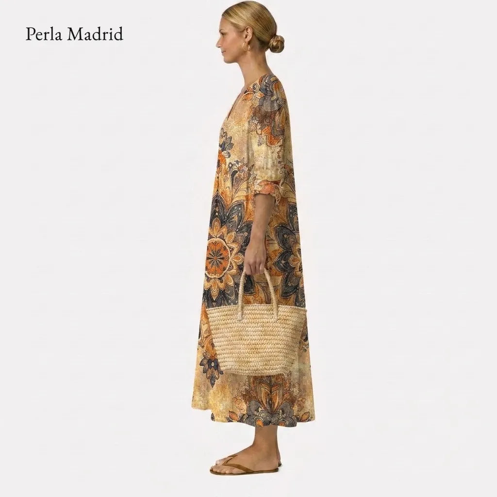 Ginesa | Vestido Floral Elegancia Natural *