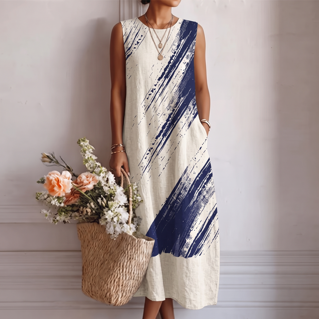 Lledó | Vestido Midi Fluido Elegante