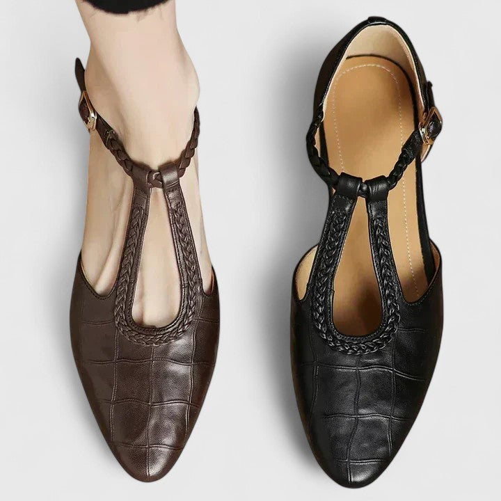 Izaskun | Sandalias Elegantes Trenzadas