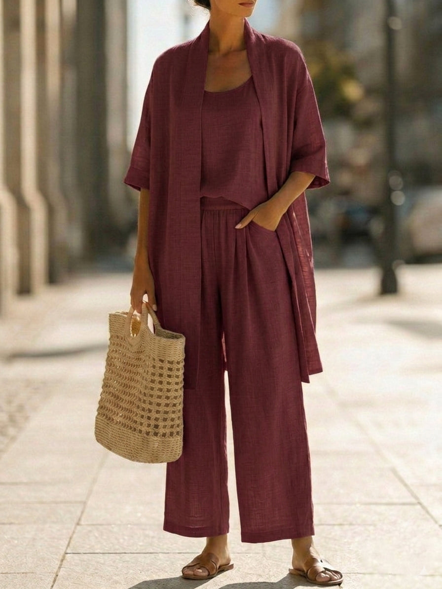Andolli | Conjunto Tres Piezas Elegante