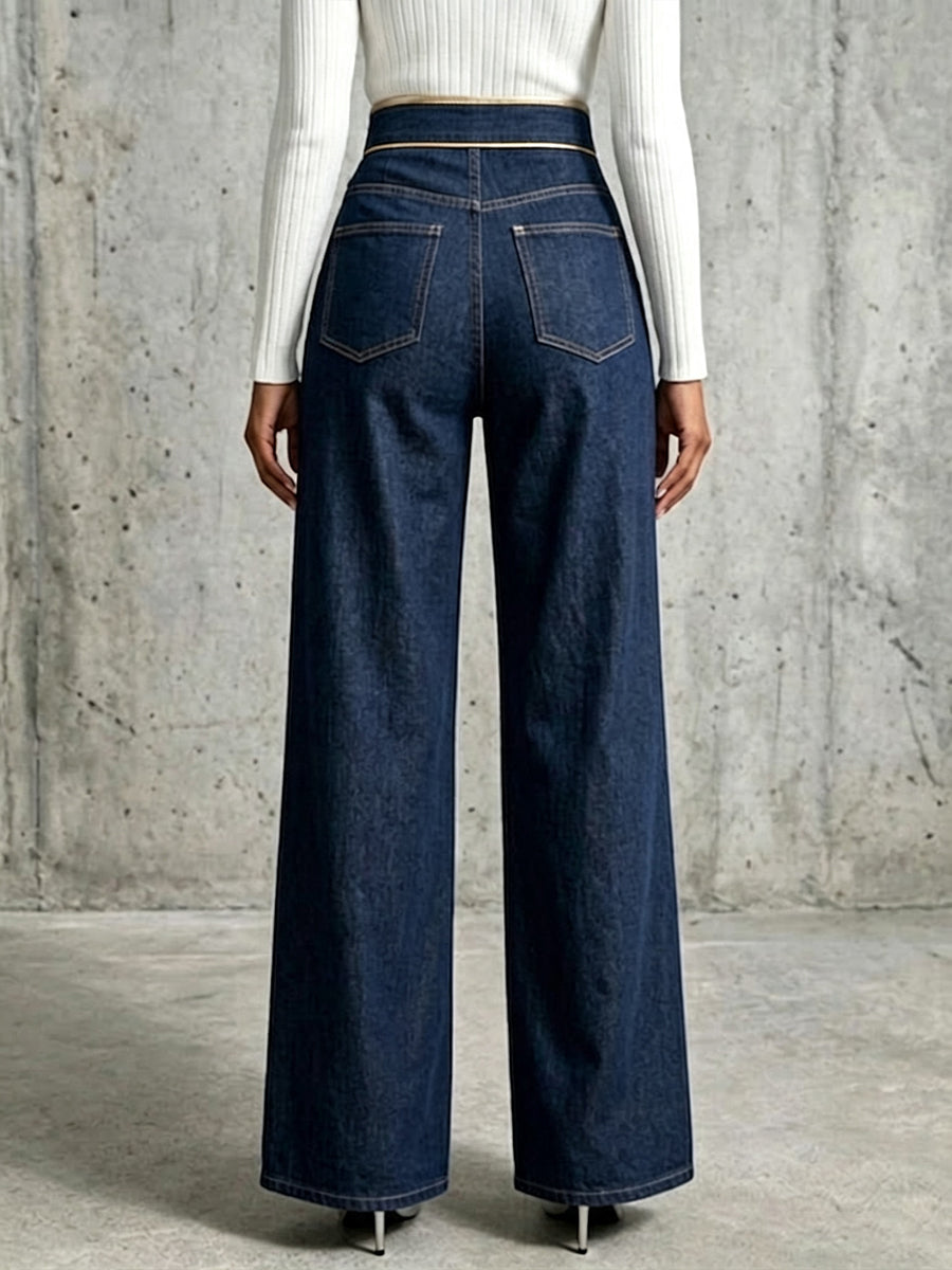 Ermita | Jeans Wide-Leg Cintura Alta