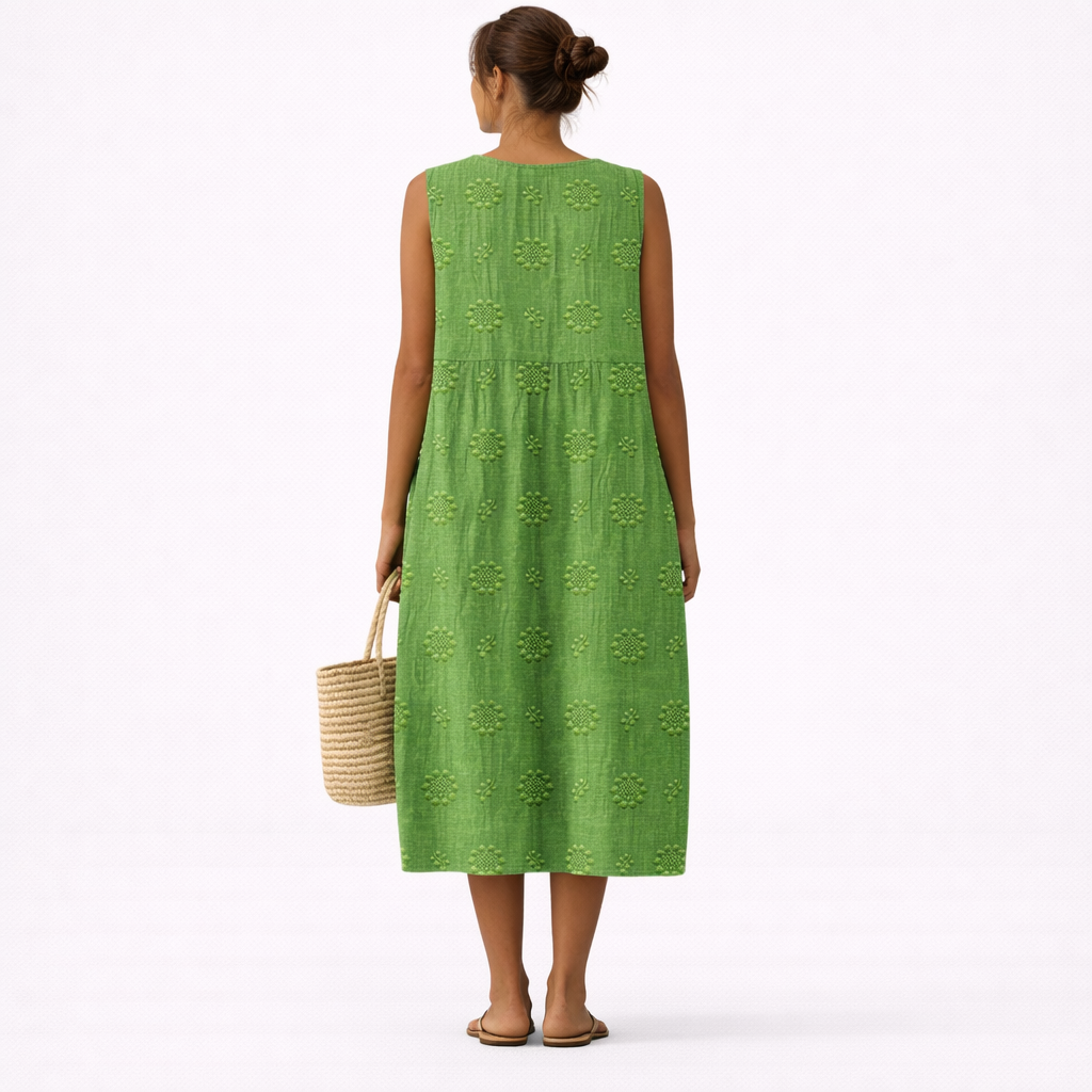 Ángeles | Vestido Midi Brisa Diaria