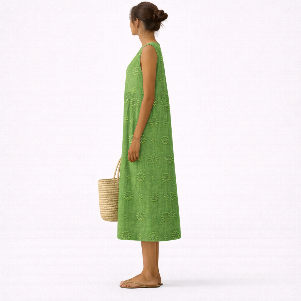 Ángeles | Vestido Midi Brisa Diaria