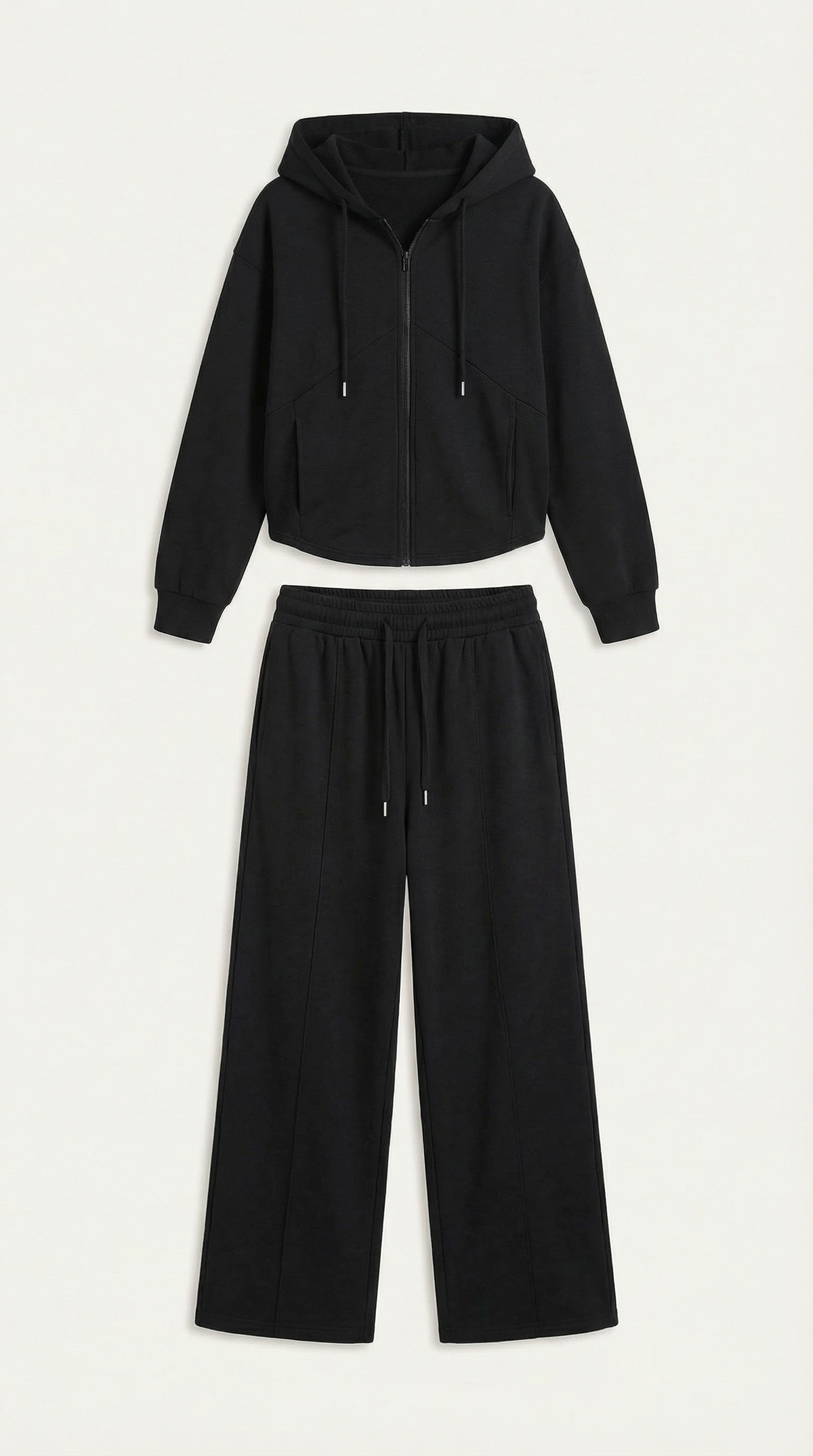 Yolanda Sweatshirt and Wide-Leg Pants Set