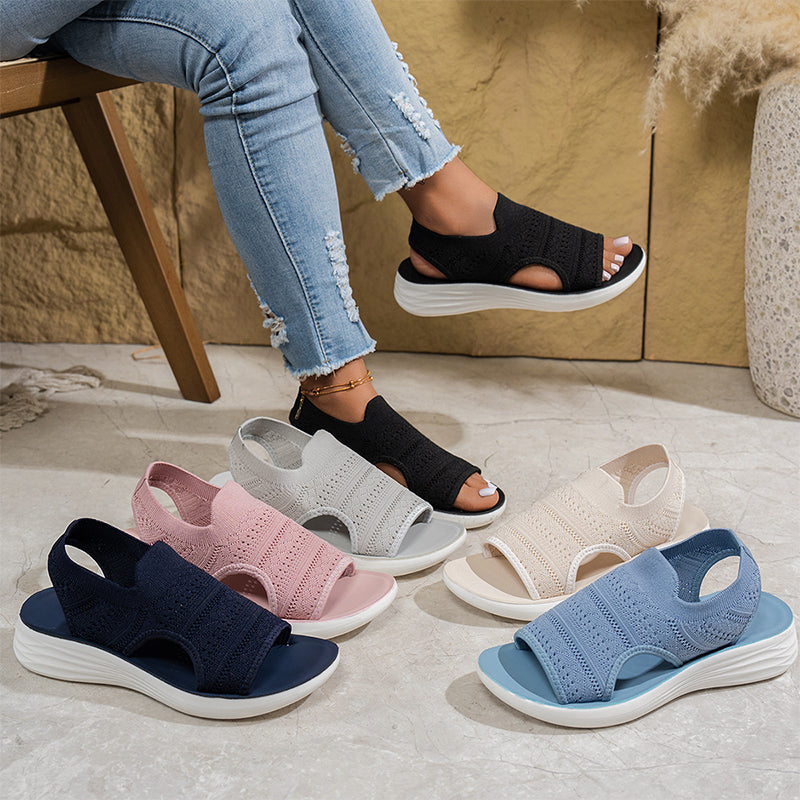 Ildefonsa | Sandalias de plataforma transpirables