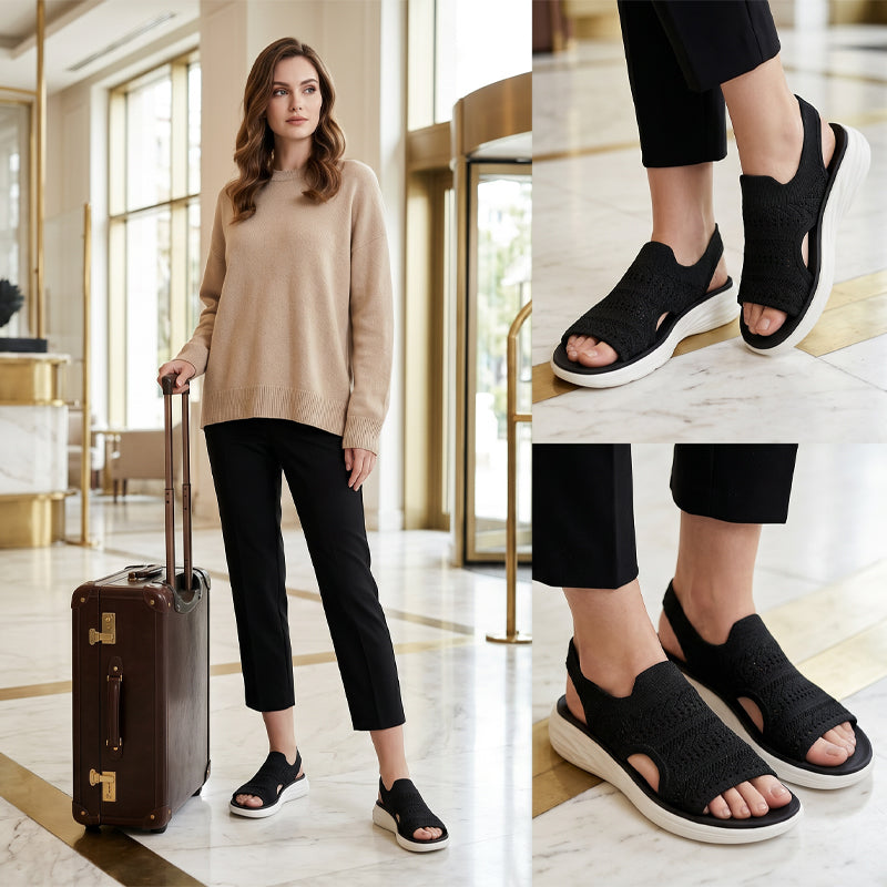 Ildefonsa | Sandalias de plataforma transpirables