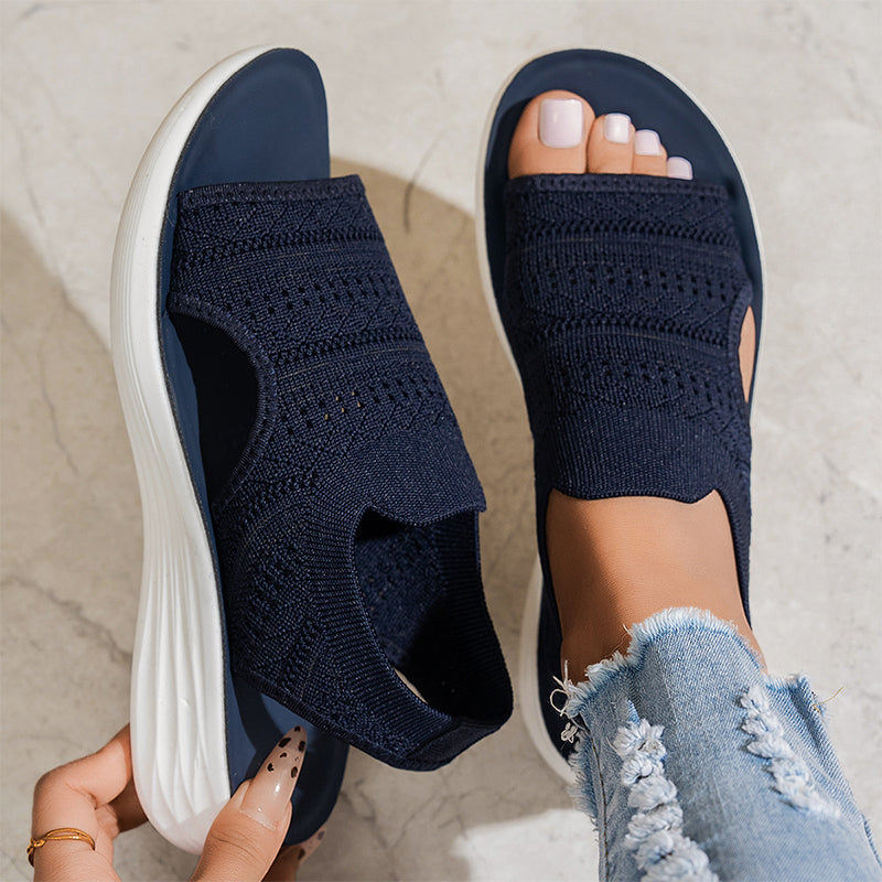 Ildefonsa | Sandalias de plataforma transpirables