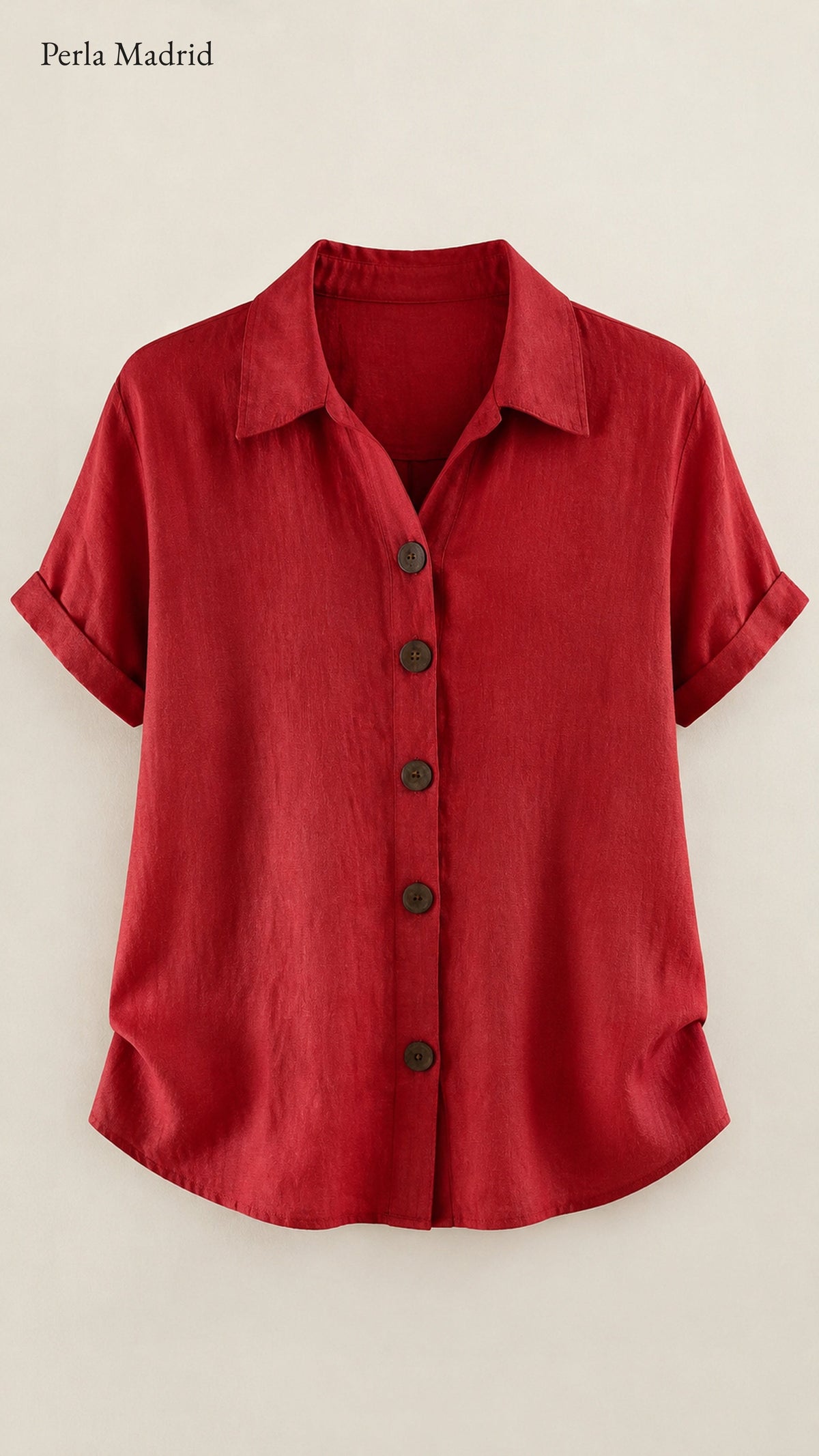 Carmen | Blusa de algodón con botones