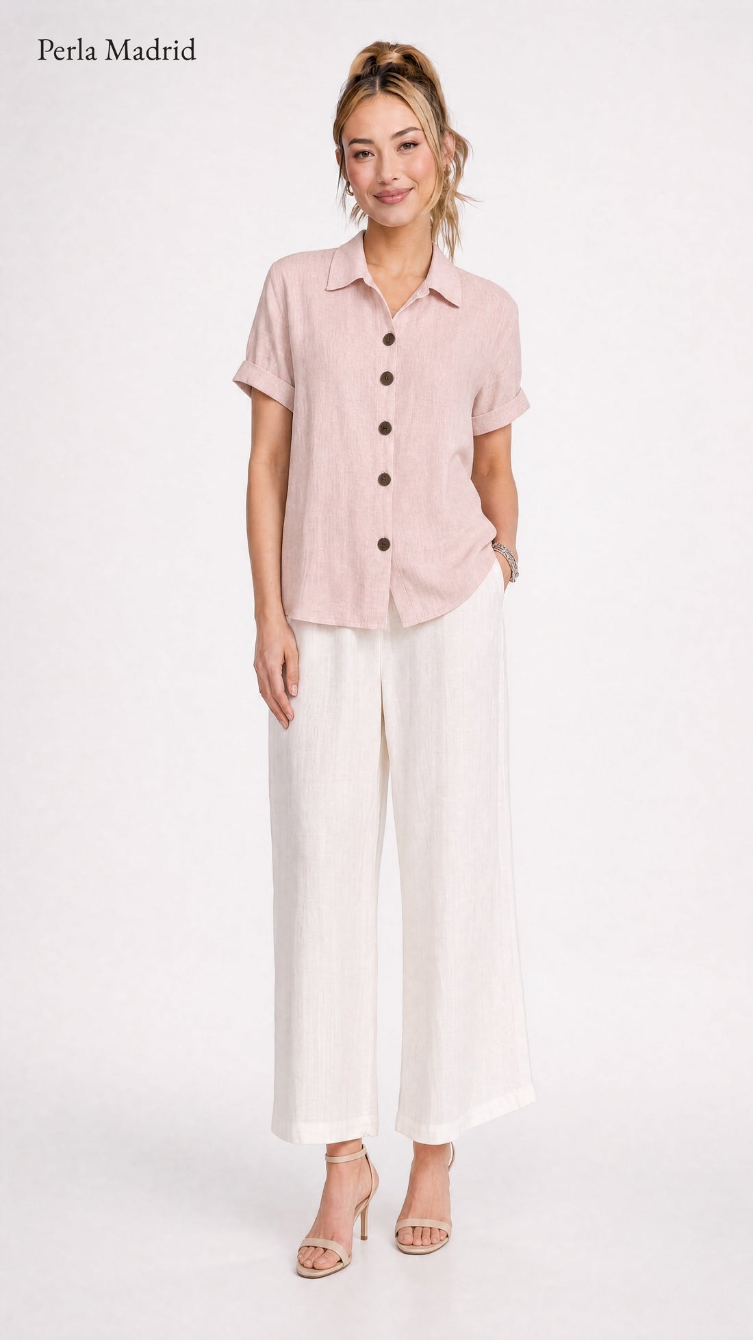 Carmen | Blusa de algodón con botones
