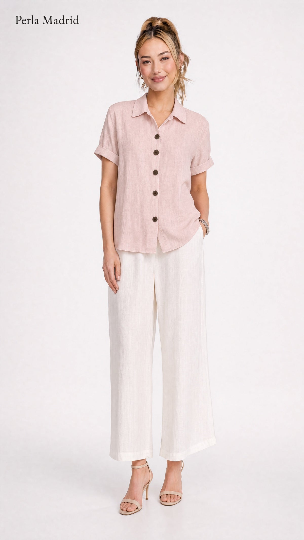 Carmen | Blusa de algodón con botones
