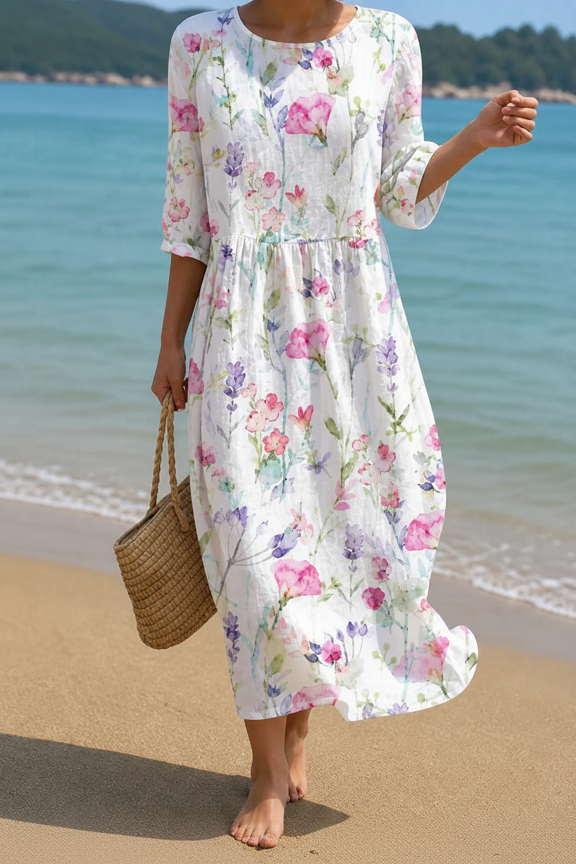 Loreto | Vestido Casual Estampado Floral