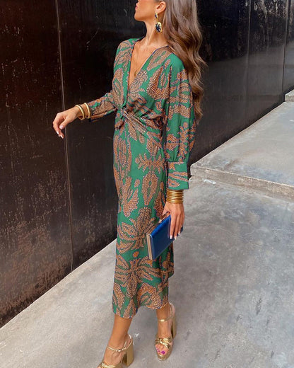 Ascensión | Vestido midi floral