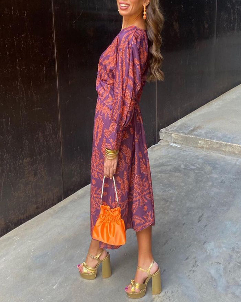 Ascensión | Vestido midi floral