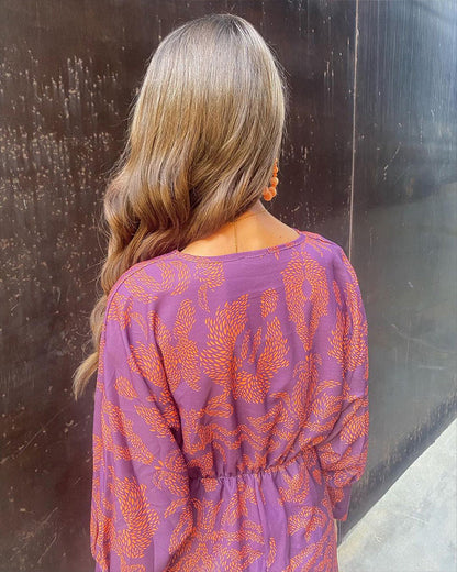 Ascensión | Vestido midi floral
