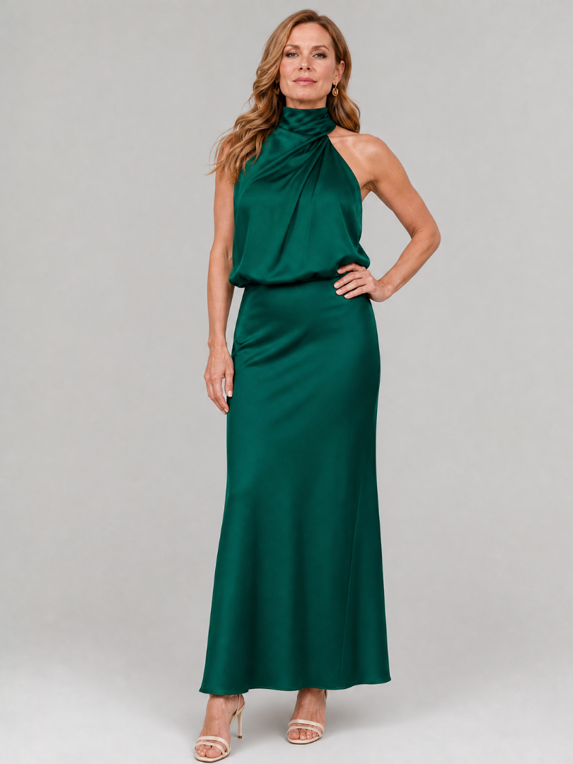 Alessandra | Vestido Midi Sin Mangas