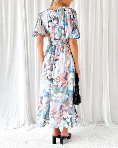 Itziar | Vestido maxi floral