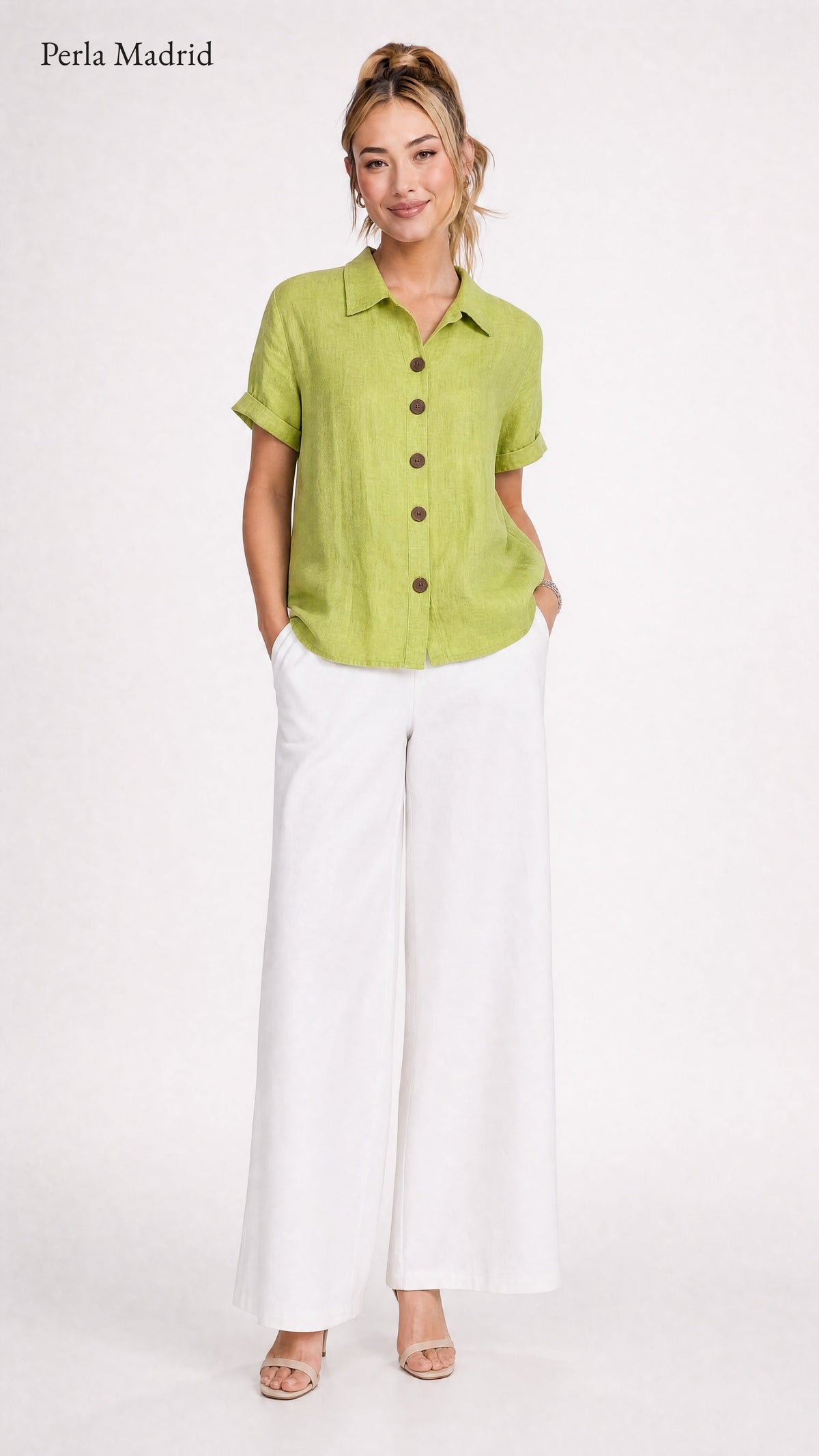 Carmen | Blusa de algodón con botones