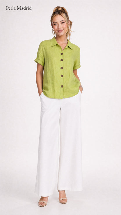 Carmen | Blusa de algodón con botones