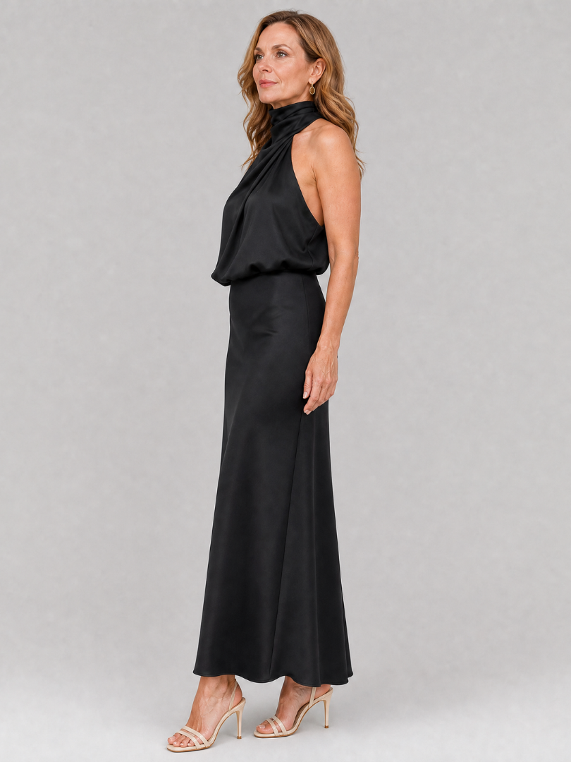 Alessandra | Vestido Midi Sin Mangas