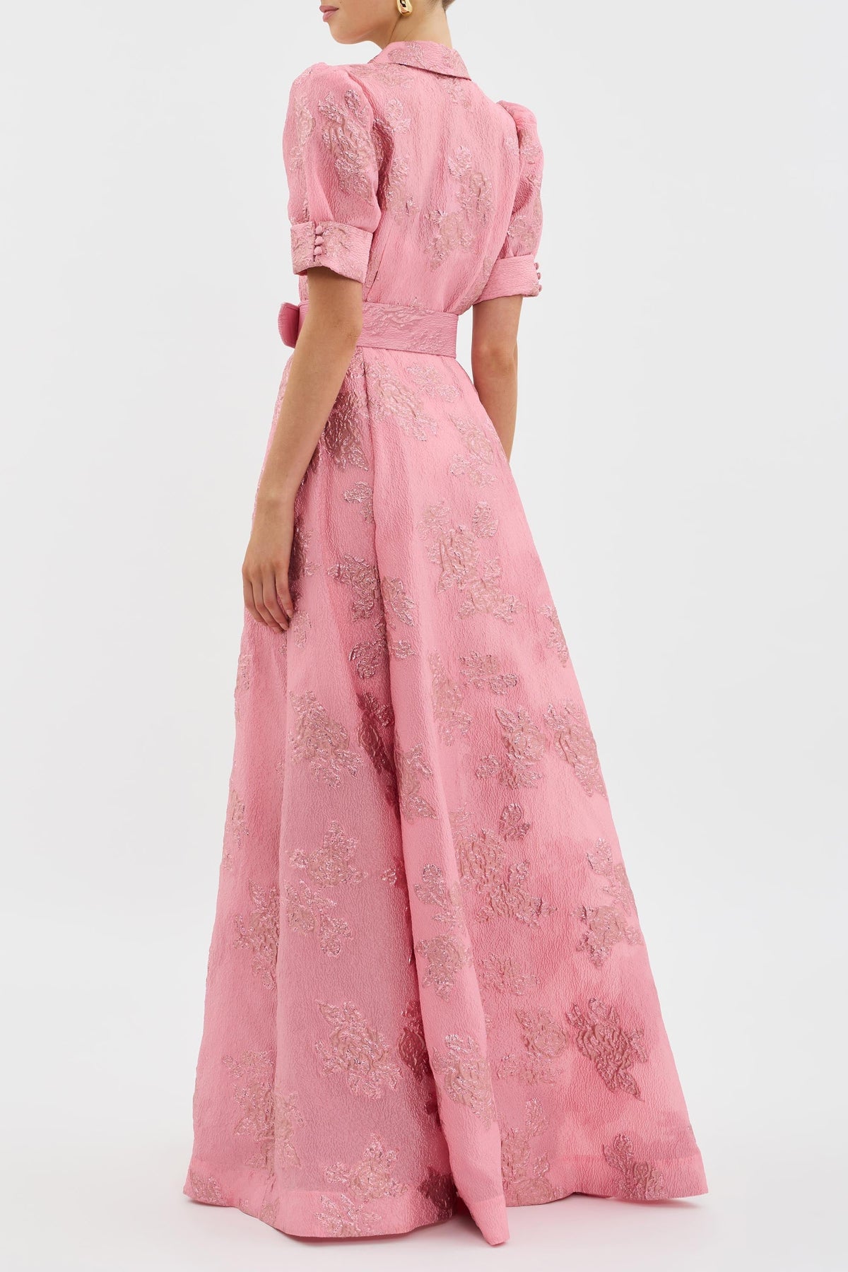Emma | Vestido corto con mangas abullonadas