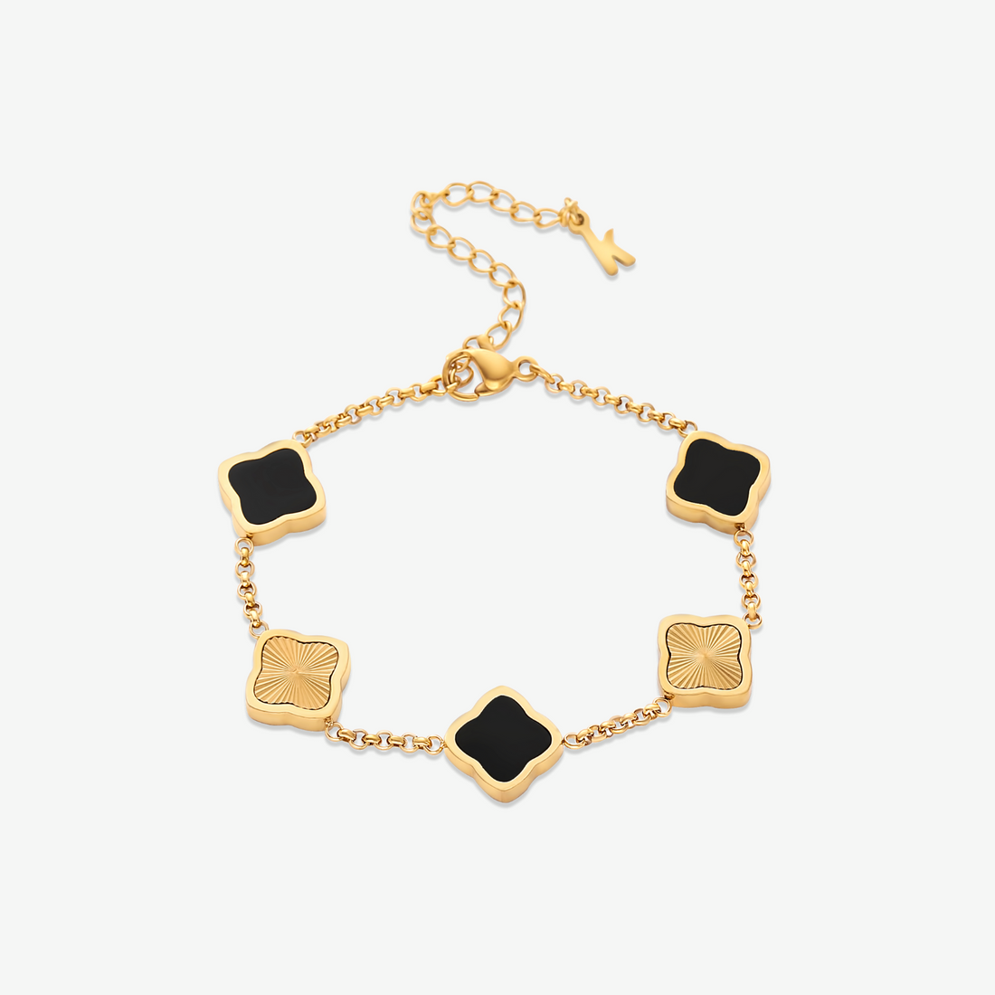 Pulsera trévol estilo Celine