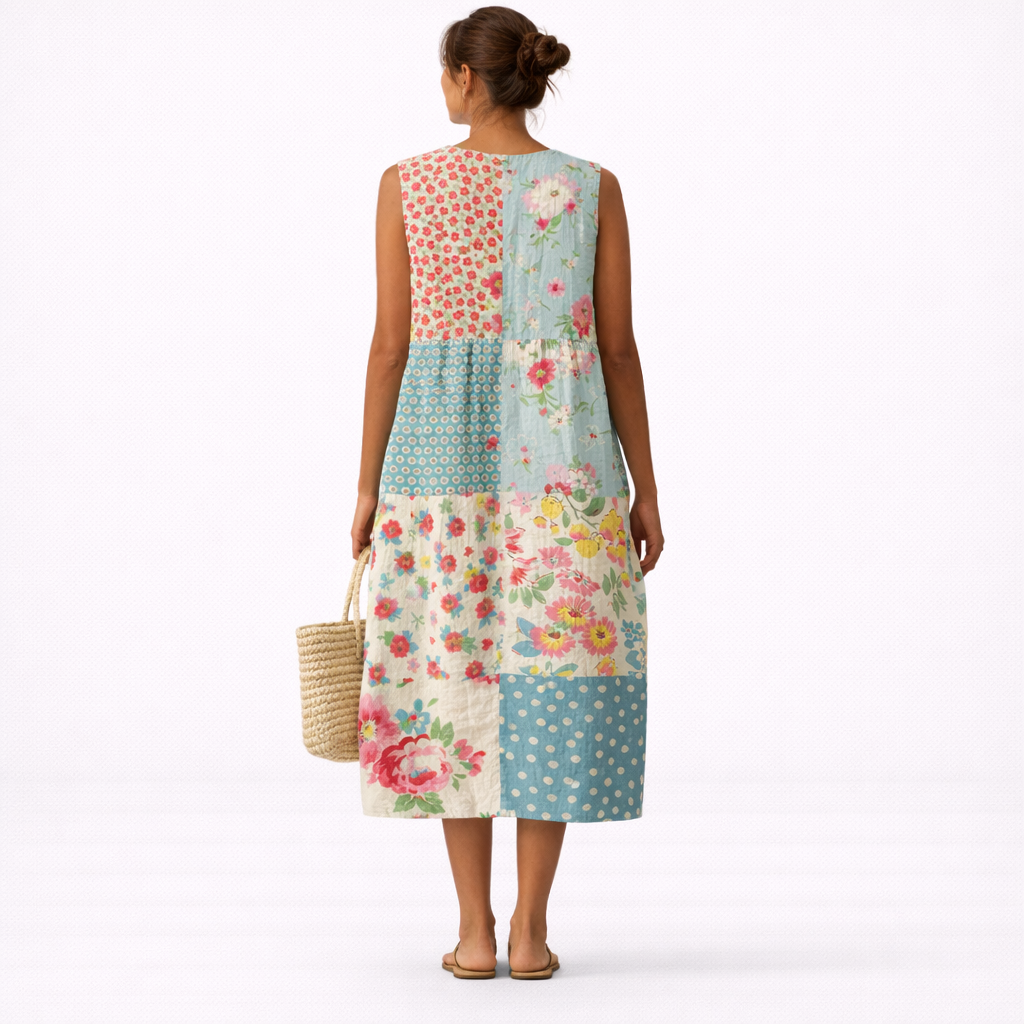 Abril | Vestido Midi Fluido