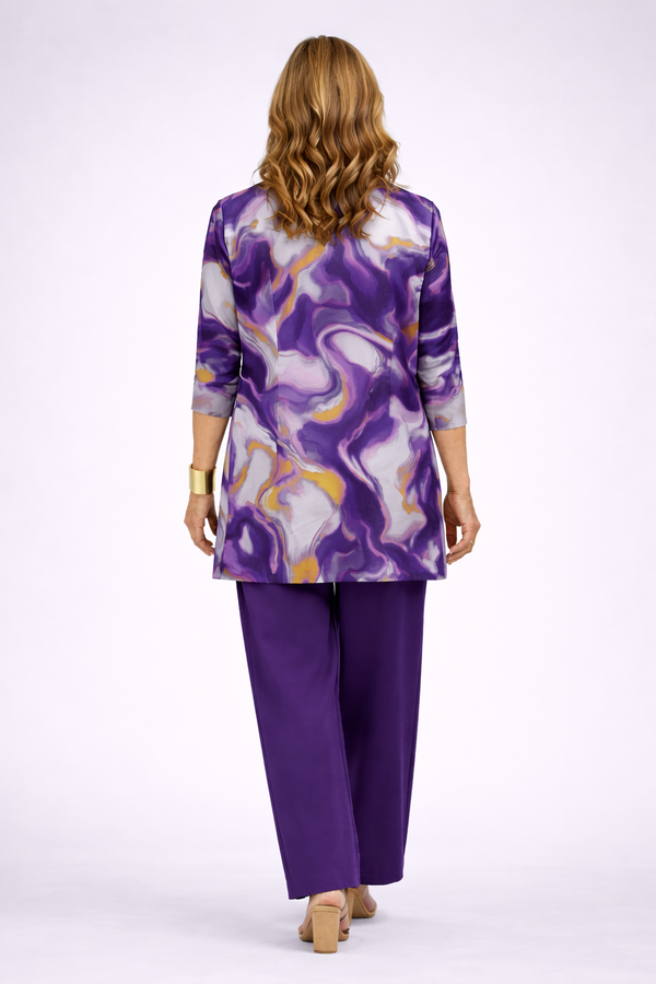 Cintia | Conjunto de Tres Piezas Lila