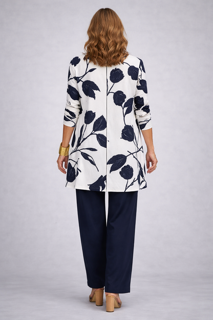 Auria | Conjunto Tres Piezas Navy