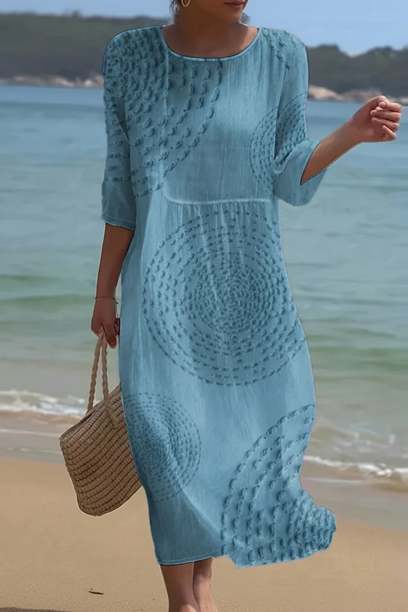 Maciana | Vestido Casual Bordado