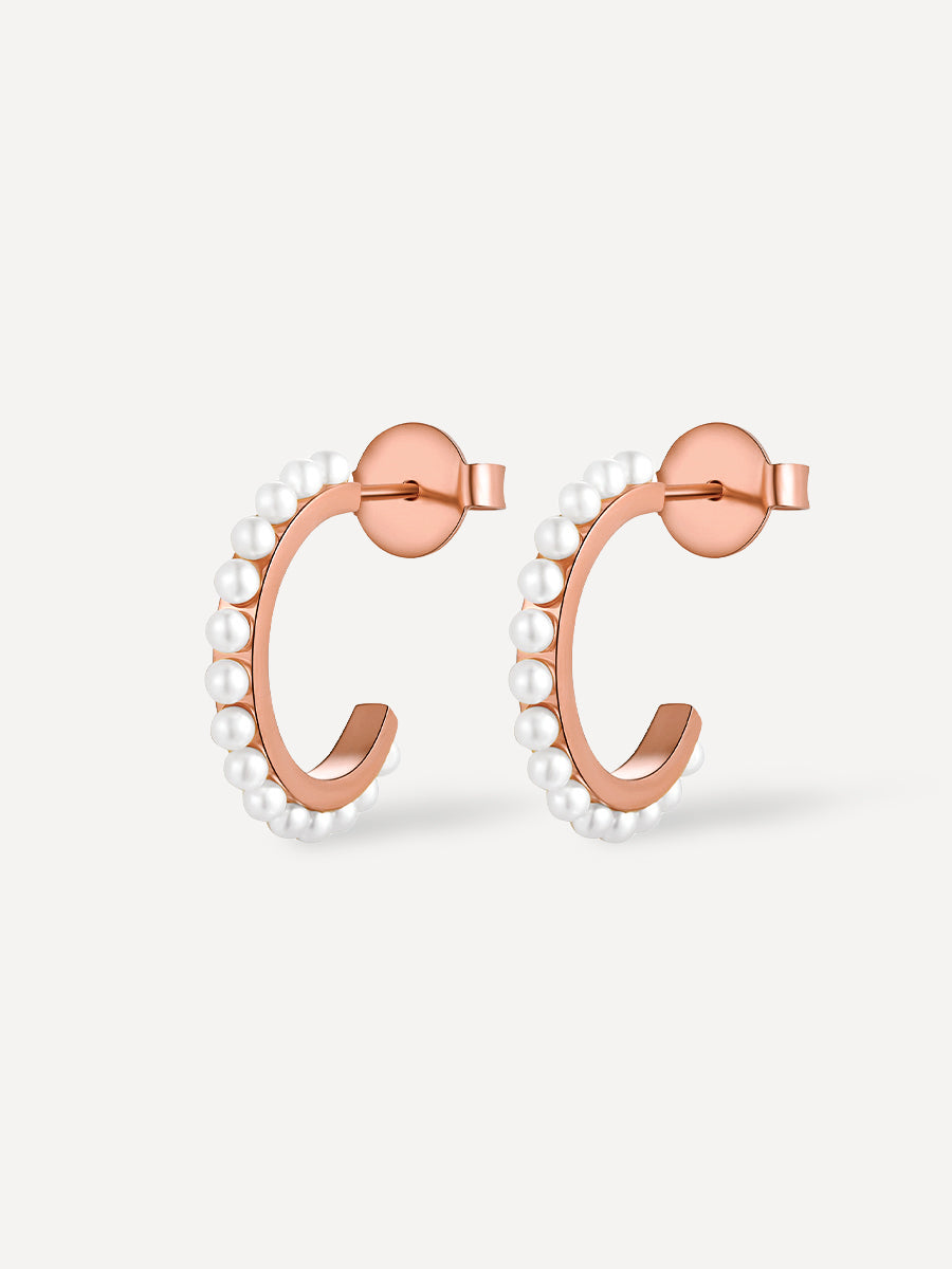 Small Calm Pearl Earrings