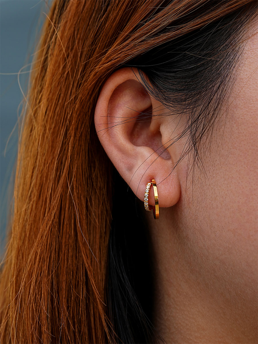 Double Profusion Earrings