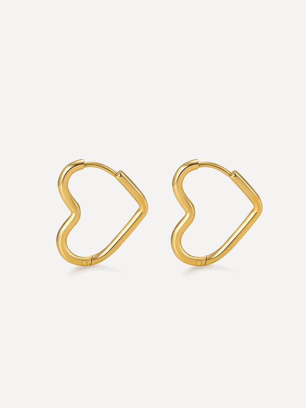 Pendientes de corazón