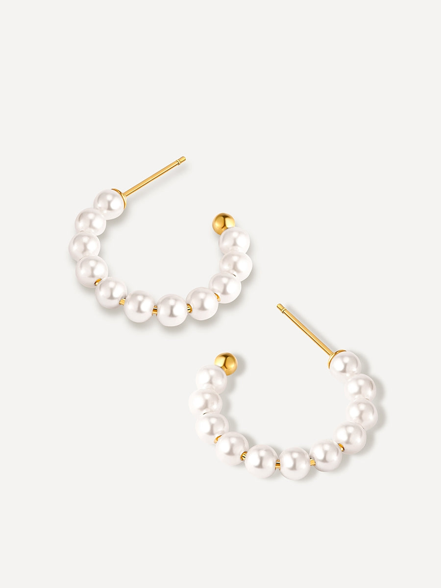 Classic Pearl Earrings